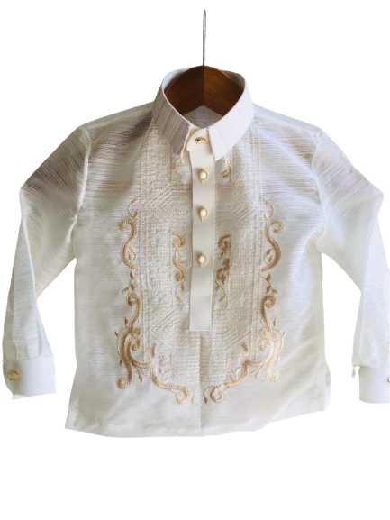 Boys Jusilyn Classic Barong Tagalog - Totoy - JS11 - Image 3
