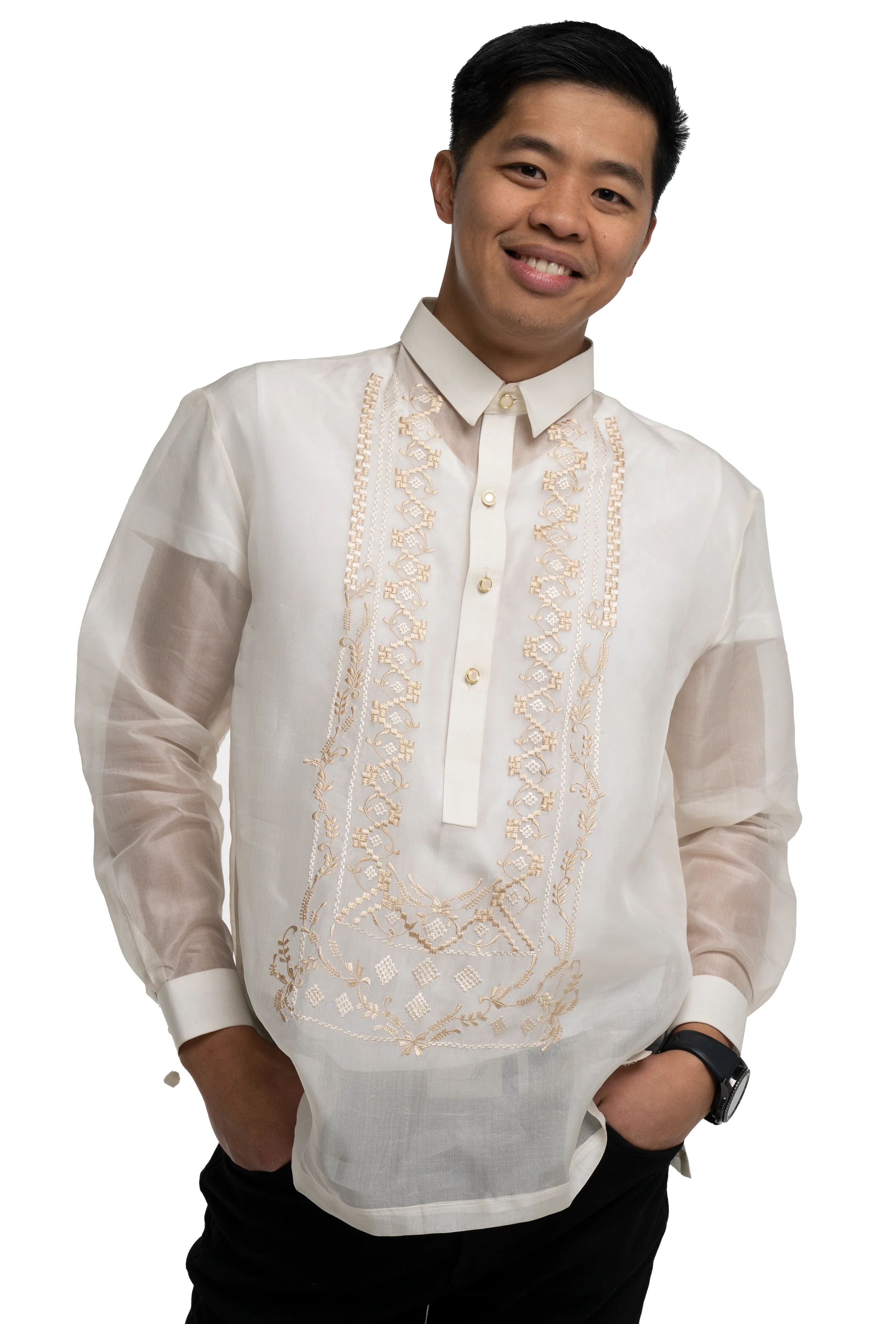Jusi Classic Premium Barong Tagalog - Juan - JS3 - Image 3