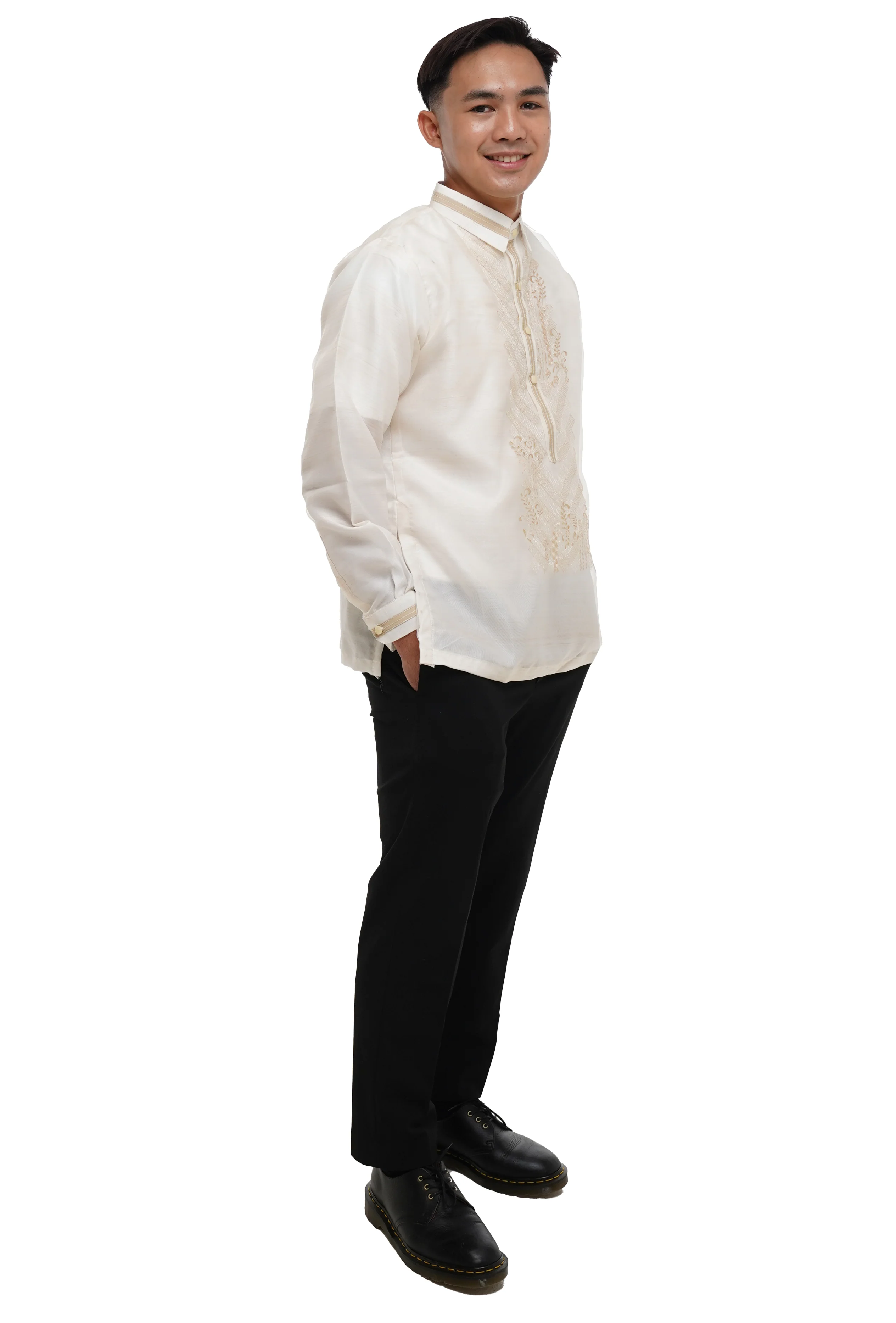 Organza Premium Barong Tagalog - Luis - JV46 - Image 3
