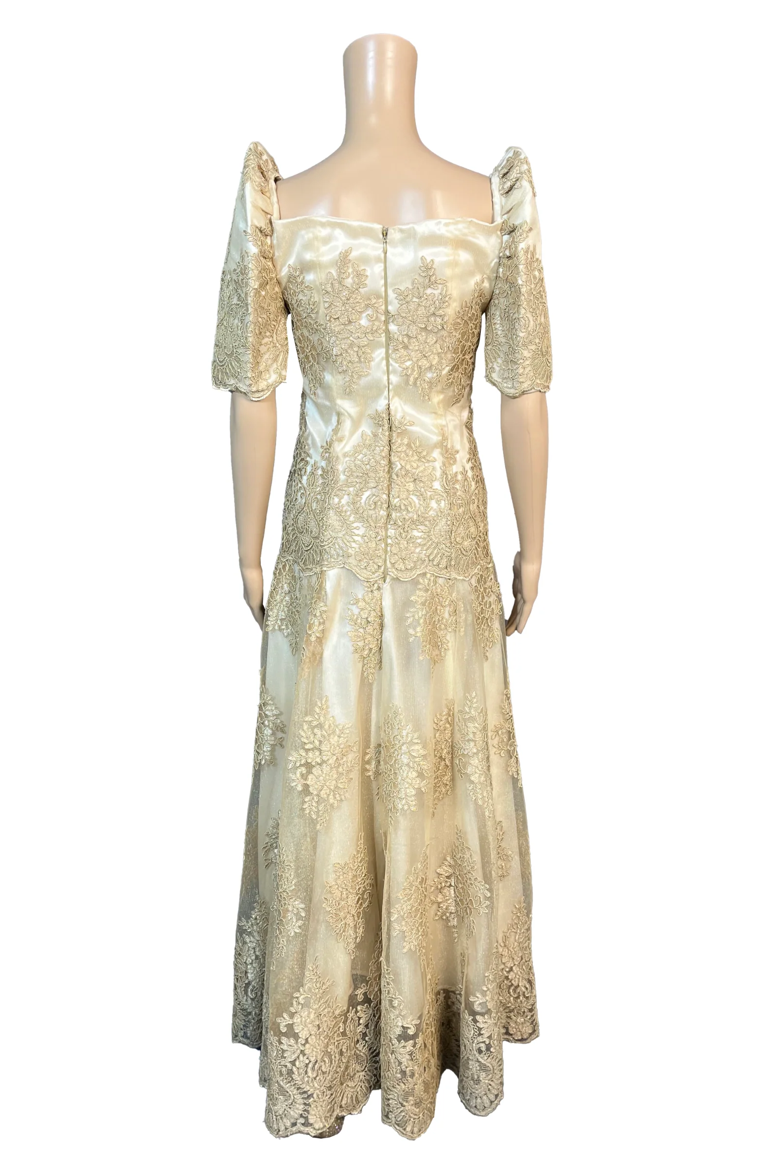 Prestige Elegant Filipiniana Full Lace Gown with Lining - Helaena - JB804 - Image 6